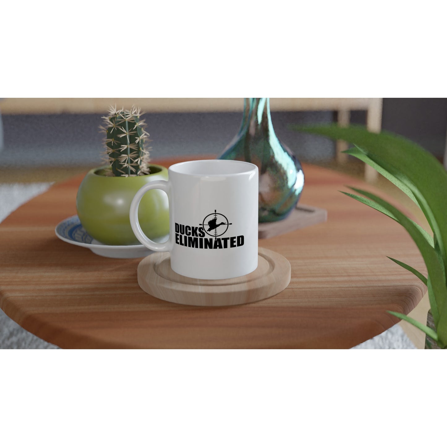 Ducks Eliminated Hunting Coffee Mug