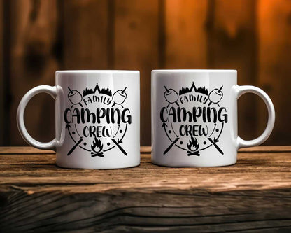 Family Camping Crew Camping Coffee Mug