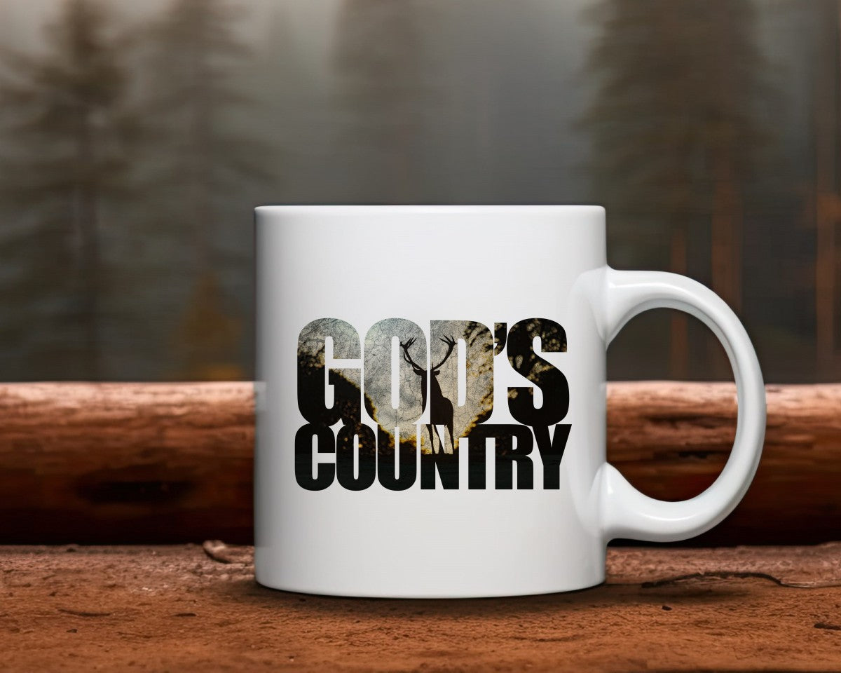 God's Country Hunting Coffee Mug