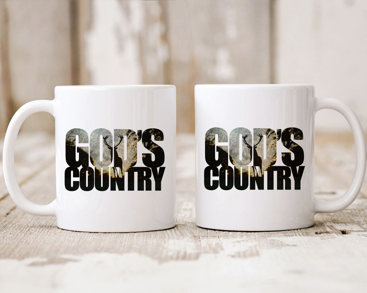 God's Country Hunting Coffee Mug