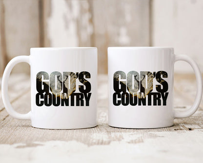 God's Country Hunting Coffee Mug