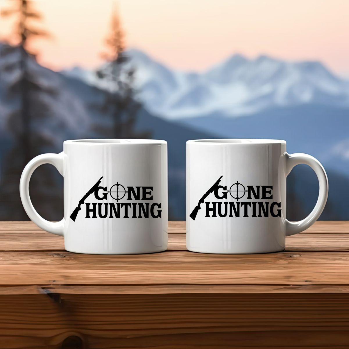 Gone Hunting B Hunting Coffee Mug
