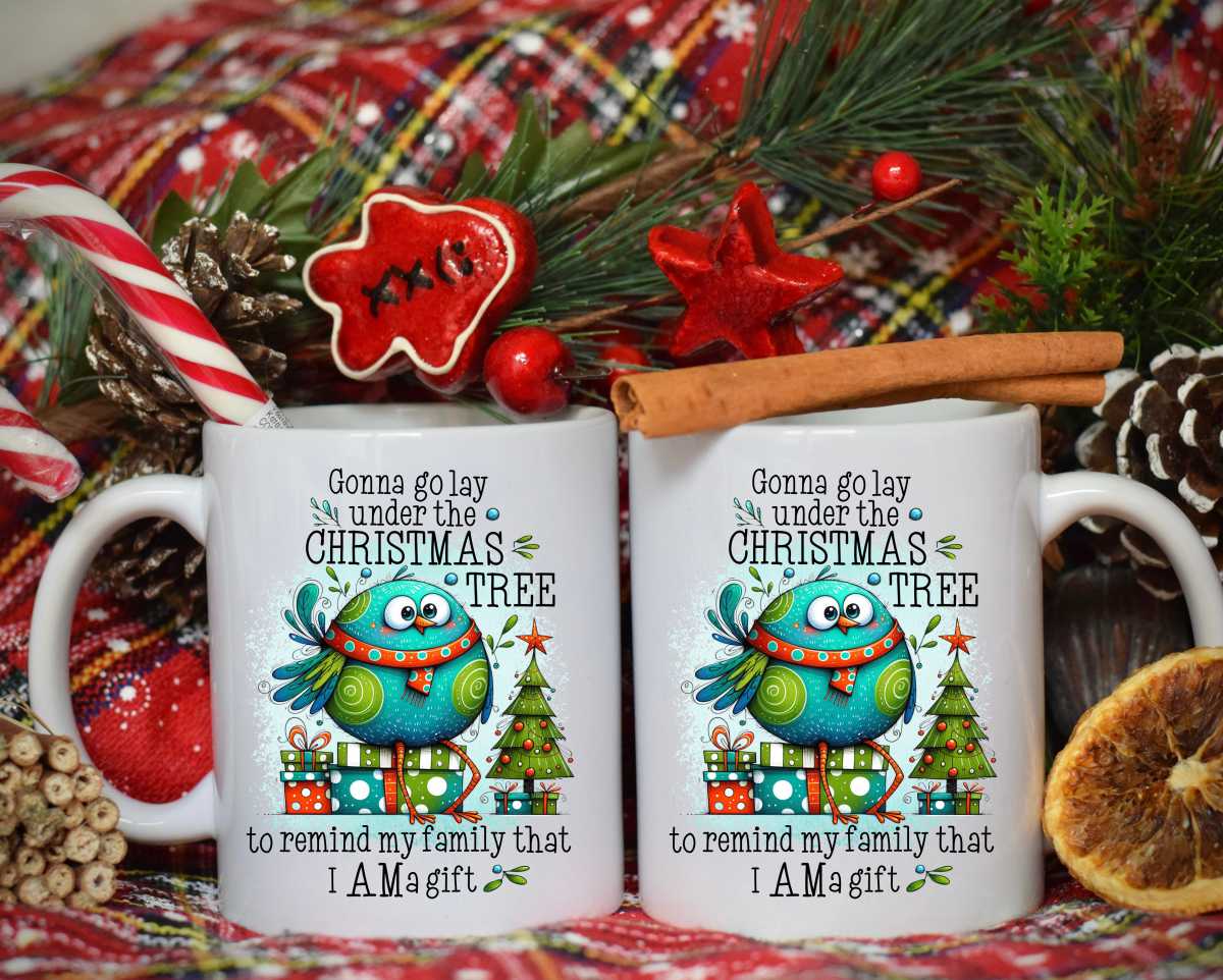 Remind Family I AM The Gift Christmas Coffee Mug