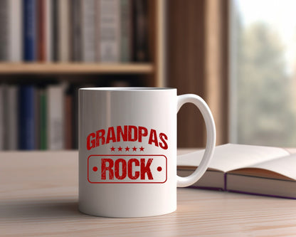 Grandpas Rock Grandpa Coffee Mug
