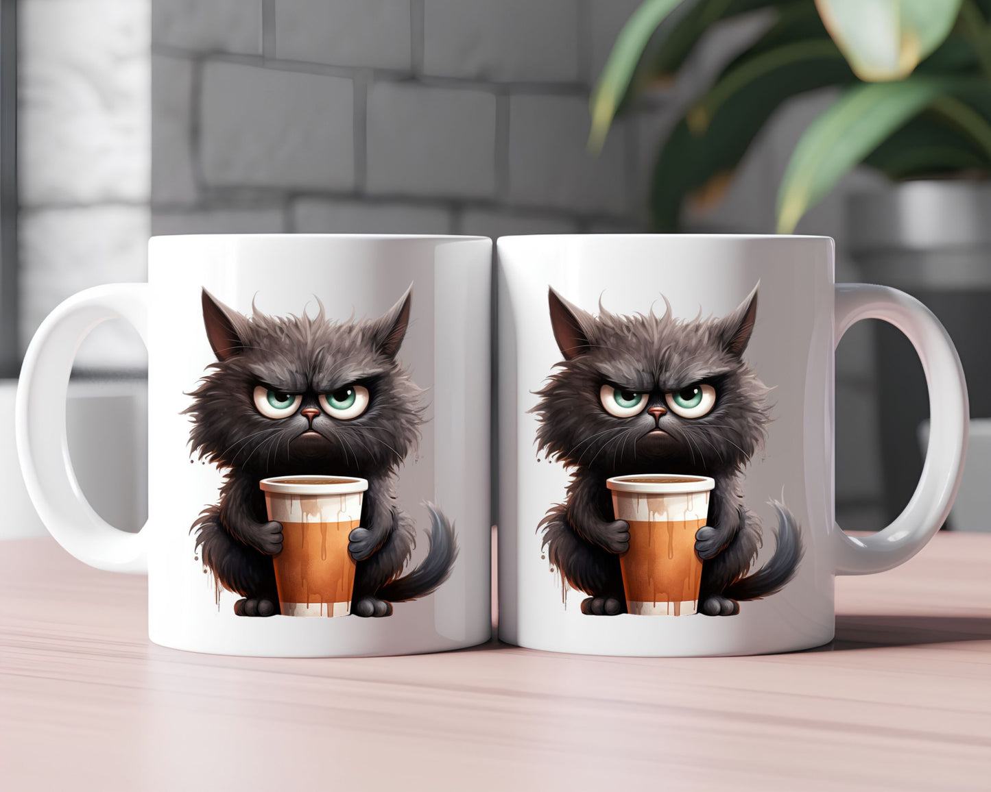 Grumpy Cat Saying, Quote Coffee Mug B