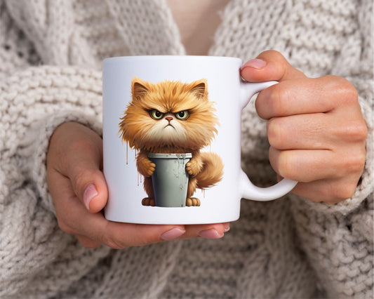 Grumpy Cat Saying, Quote Coffee Mug C