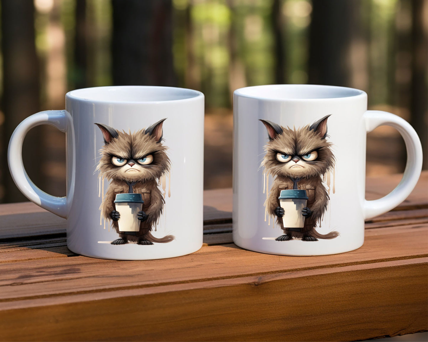 Grumpy Cat Saying, Quote Coffee Mug D