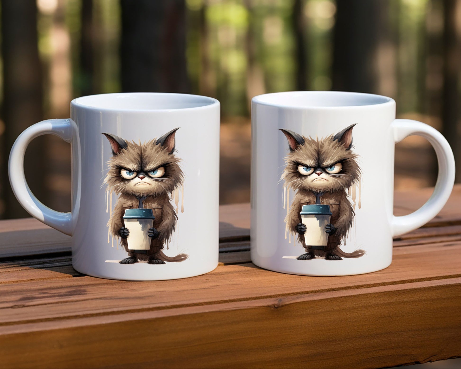 Grumpy Cat Saying, Quote Coffee Mug D