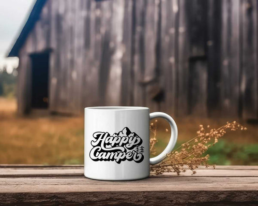 Happy Camper Camping Coffee Mug B