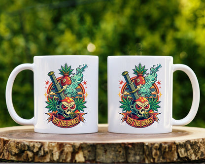 Hit The Bong Marijuana Weed Coffee Mugs