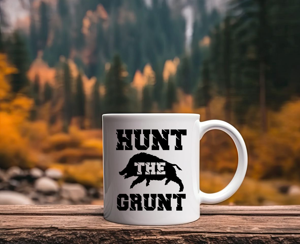 Hunt The Grunt Hunting Coffee Mug