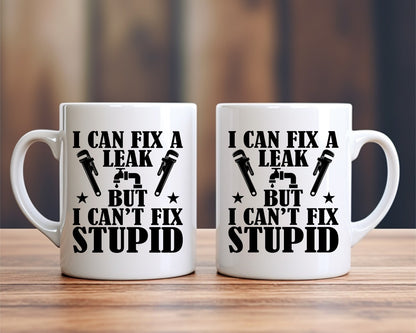 I Can Fix A Leak Plumber Coffee Mug