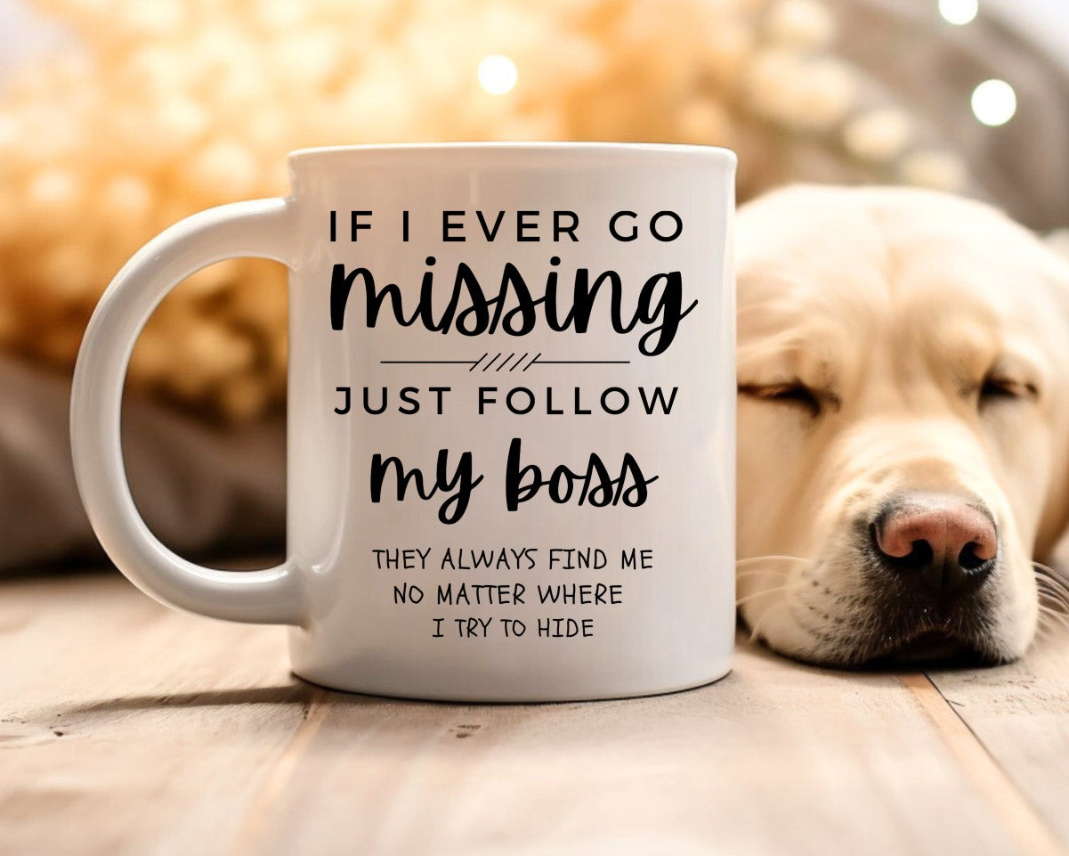 If I Ever Go Missing Office Work Humor Coffee Mug