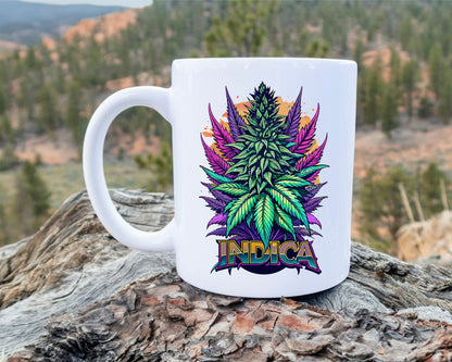 Indica Marijuana Weed Coffee Mugs