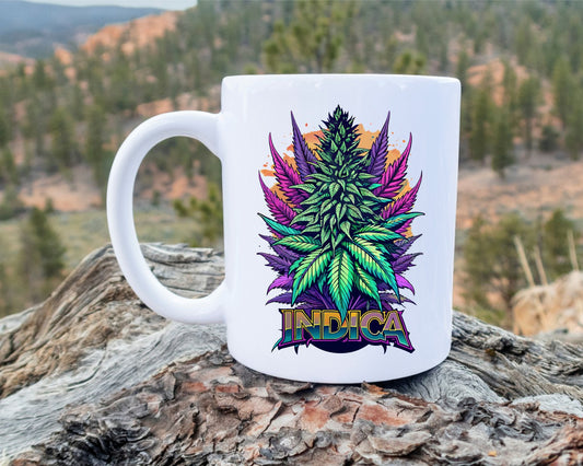 Indica Marijuana Weed Coffee Mugs