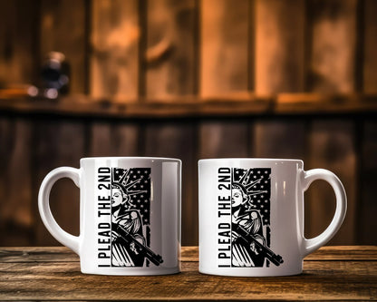 I Plead The 2nd Patriotic/2nd Amendment Coffee Mug