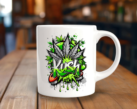 Kush Marijuana Weed Coffee Mugs