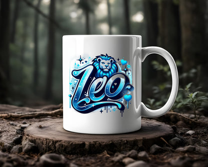 Leo Zodiac Astrology Signs Coffee Mug B