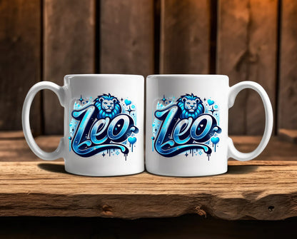Leo Zodiac Astrology Signs Coffee Mug B