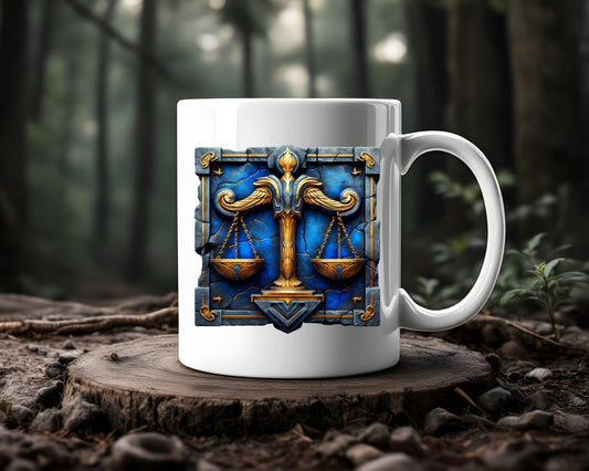 Libra Zodiac Astrology Signs Coffee Mug C