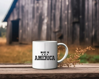 Made in America Patriotic/2nd Amendment Coffee Mug B