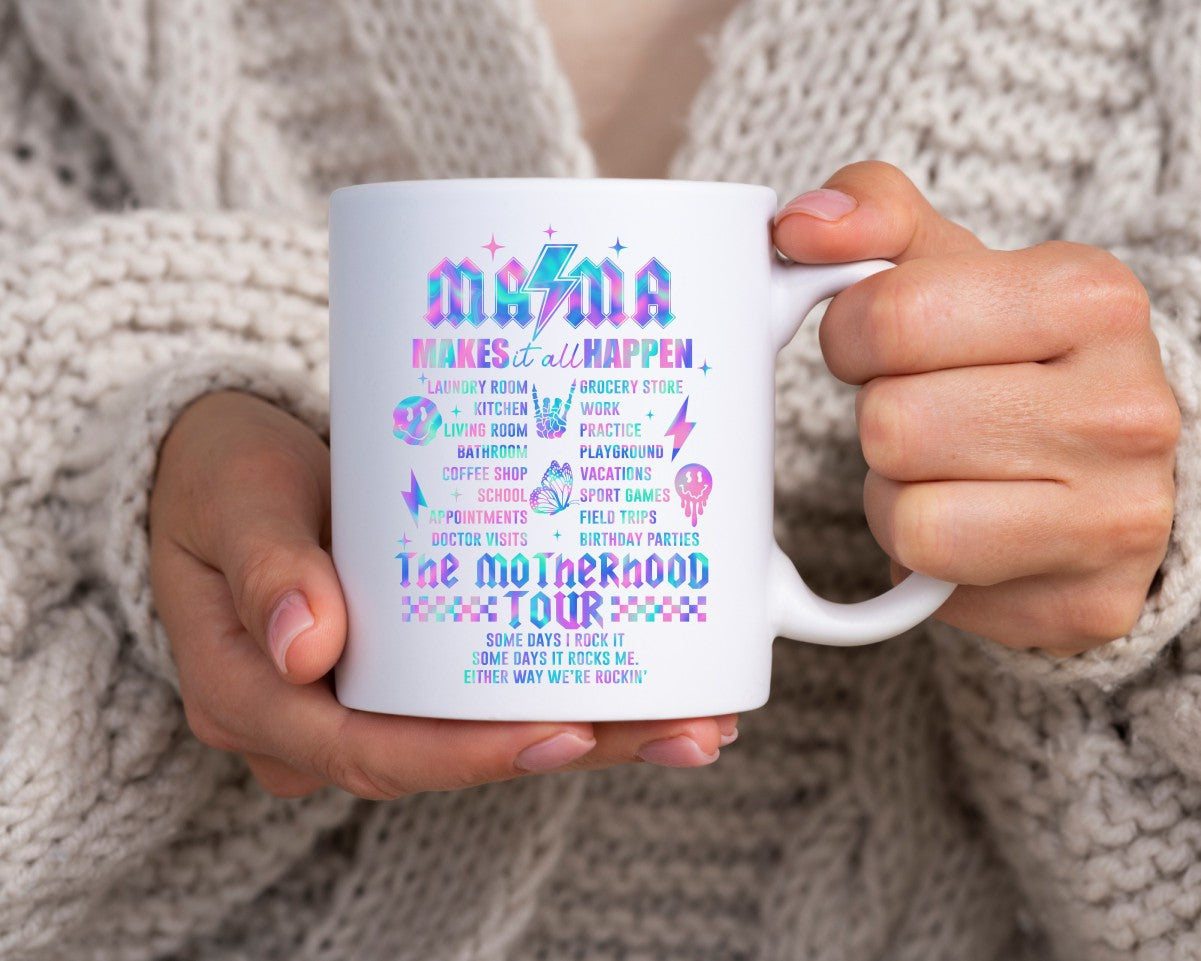 Mama Makes It Happen Mom Coffee Mug