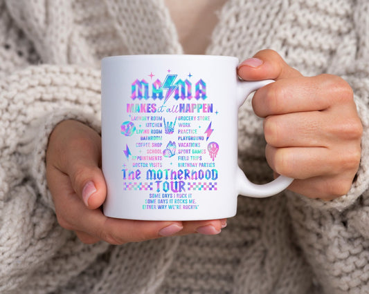 Mama Makes It Happen Mom Coffee Mug