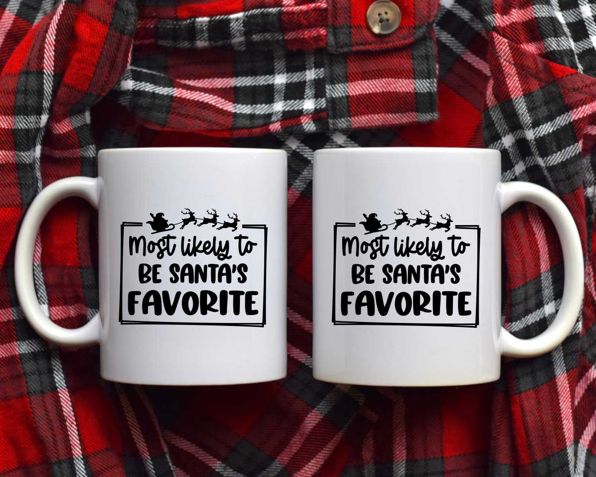 Most Likely To Be Santa's Favorite Christmas Coffee Mug