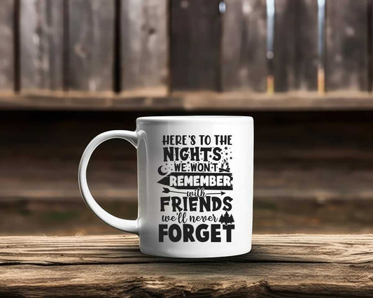 Nights We Won't Remember Camping Coffee Mug