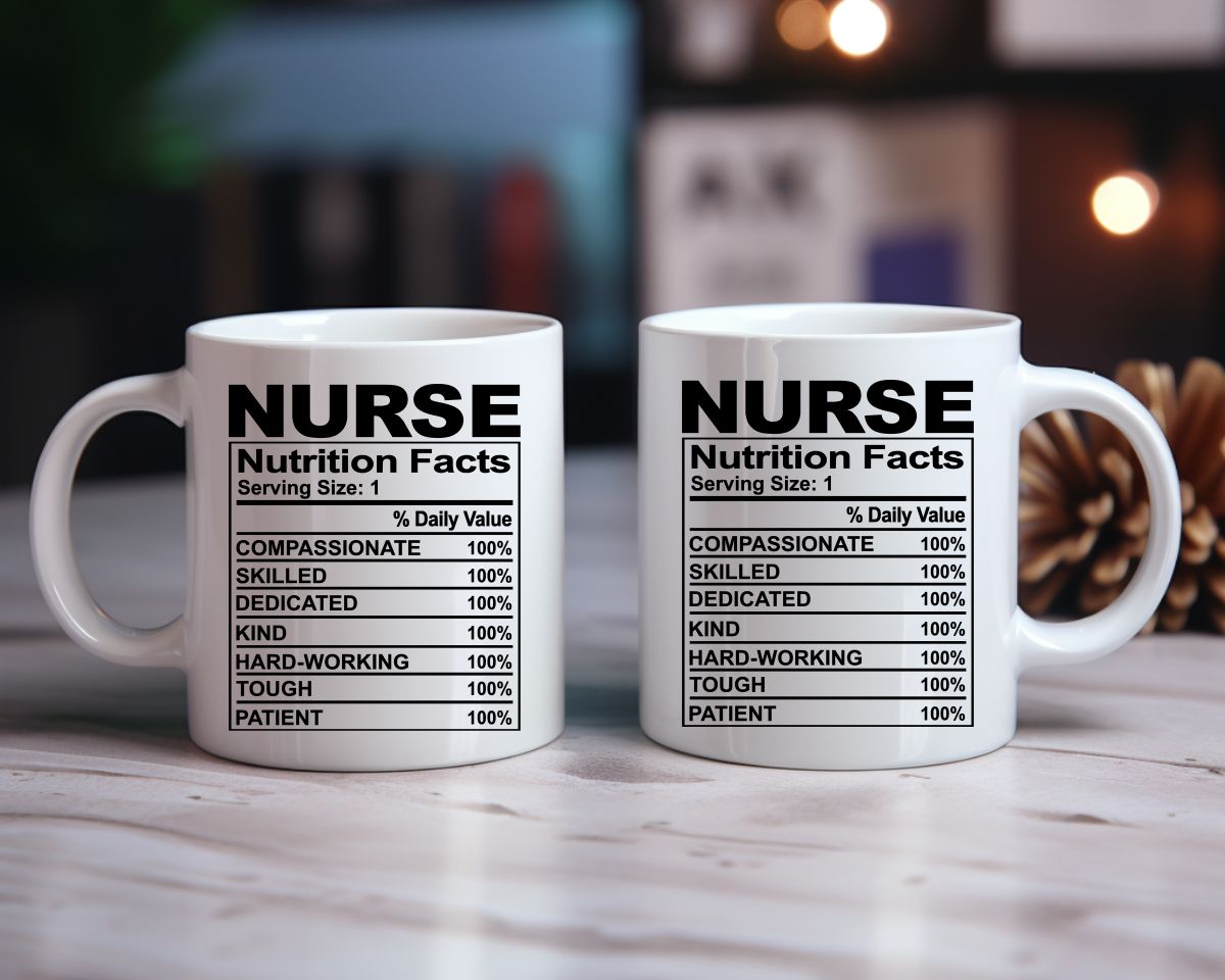 Nurse nutrition facts Nursing Nurse Medical Coffee Mug