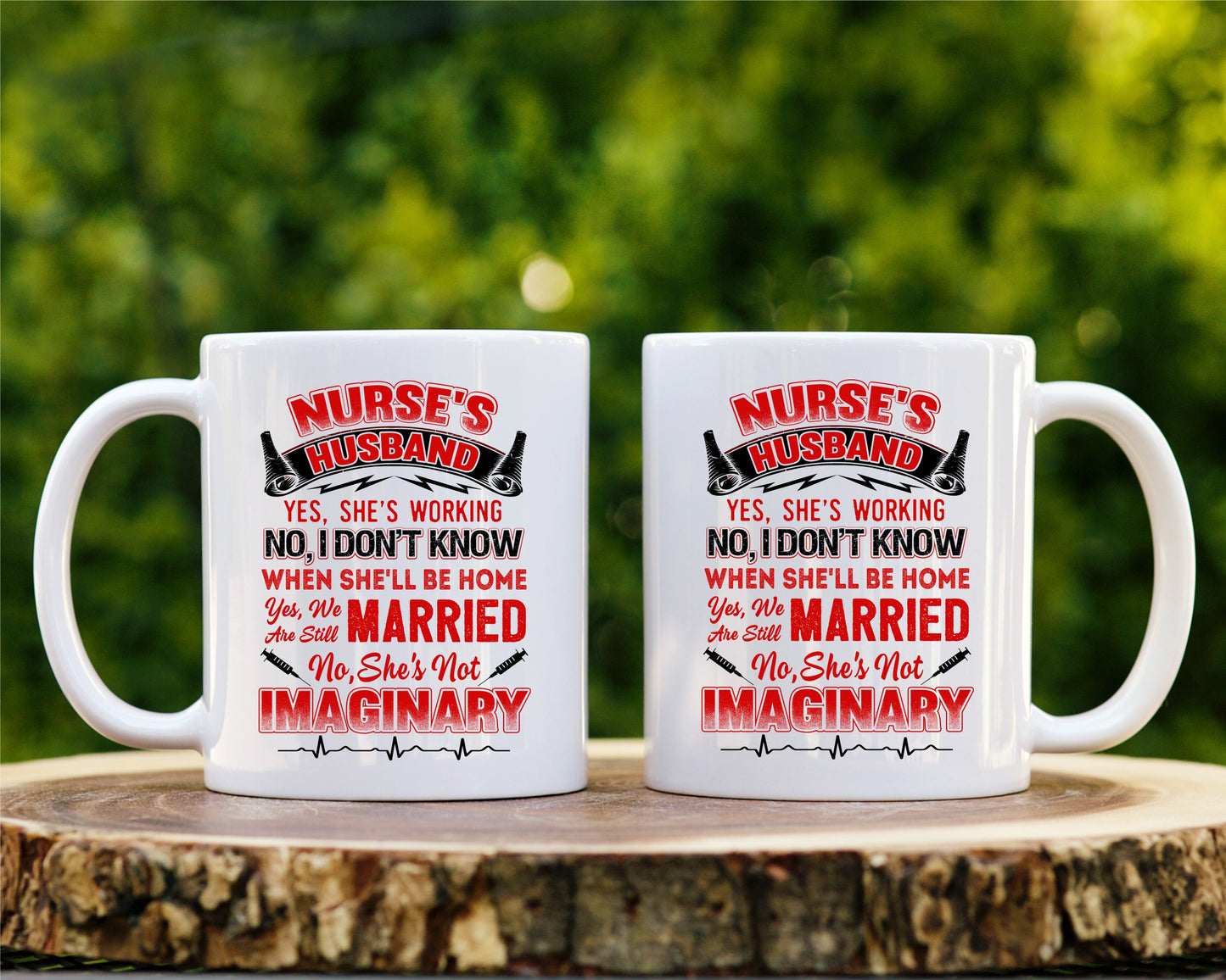 Nurse's Husband Nursing Medical Coffee Mug