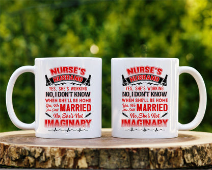 Nurse's Husband Nursing Medical Coffee Mug