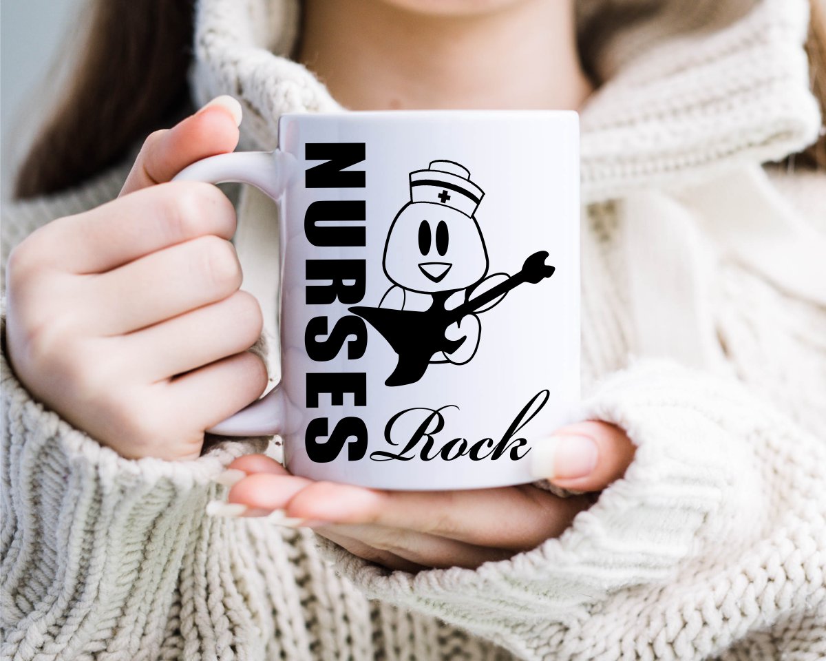 Nurses Rock Nursing Nurse Medical Coffee Mug