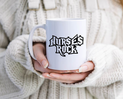 Nurses rock Nurse Nursing Medical Coffee Mug