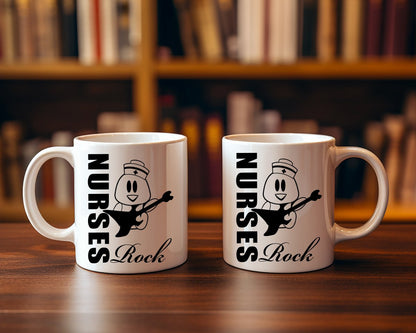 Nurses Rock Nursing Nurse Medical Coffee Mug