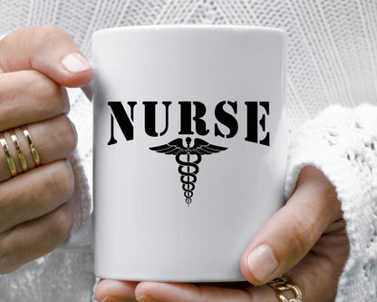 Nurse symbol Nursing Nurse Medical Coffee Mug