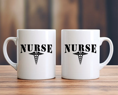 Nurse symbol Nursing Nurse Medical Coffee Mug