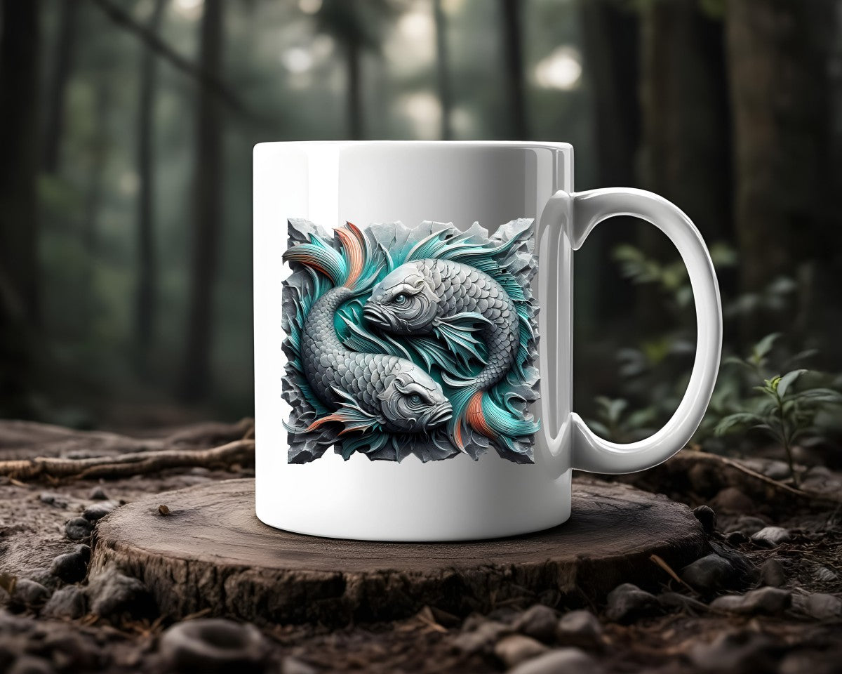 Pisces Zodiac Astrology Signs Coffee Mug C