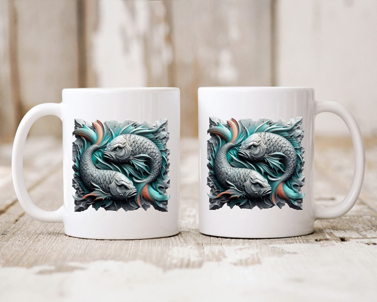 Pisces Zodiac Astrology Signs Coffee Mug C