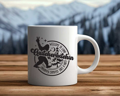Quitcherbitchin Camping Coffee Mug