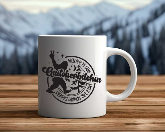 Quitcherbitchin Camping Coffee Mug