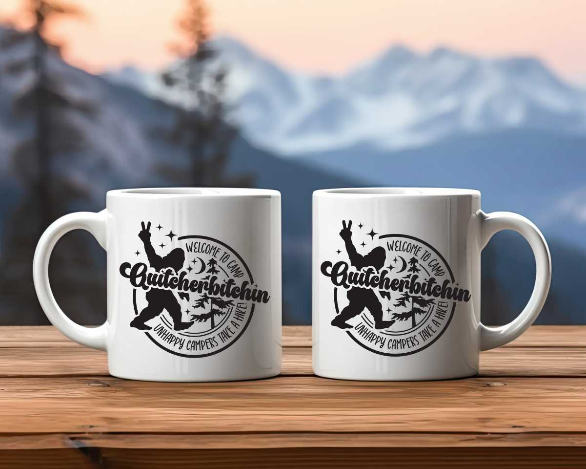 Quitcherbitchin Camping Coffee Mug