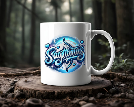 Sagittarius Zodiac Astrology Signs Coffee Mug B