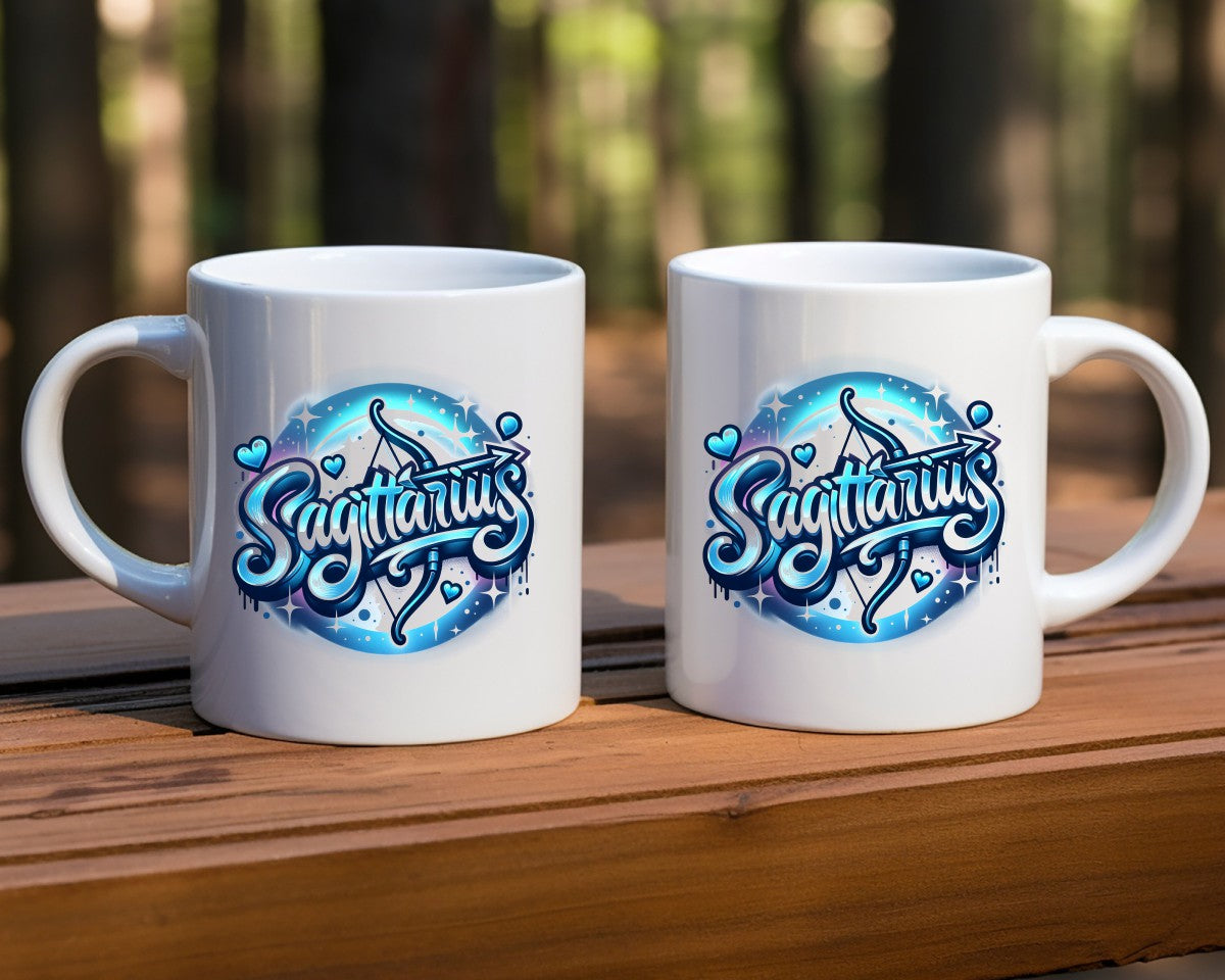 Sagittarius Zodiac Astrology Signs Coffee Mug B