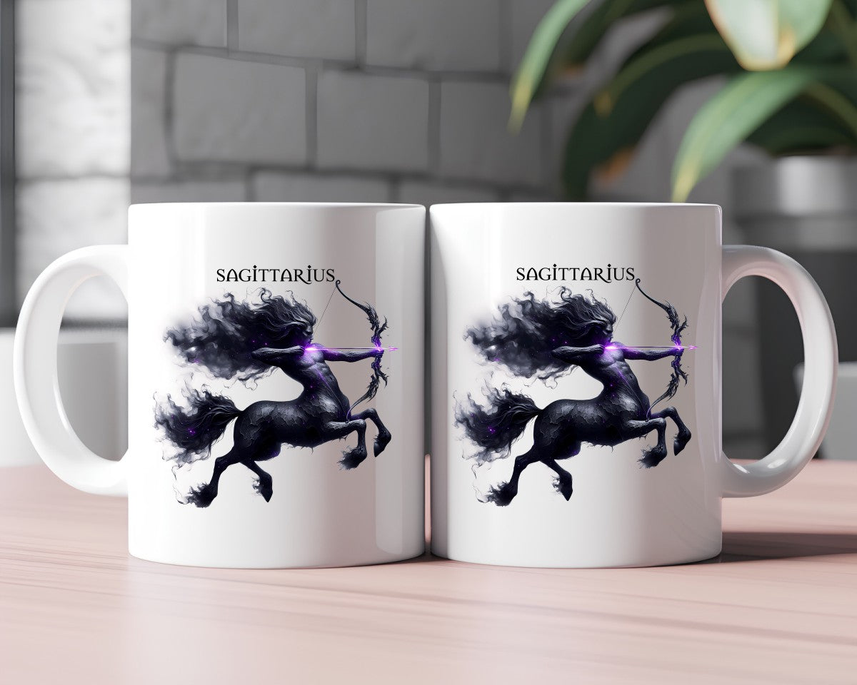 Sagittarius Zodiac Astrology Sign Coffee Mugs