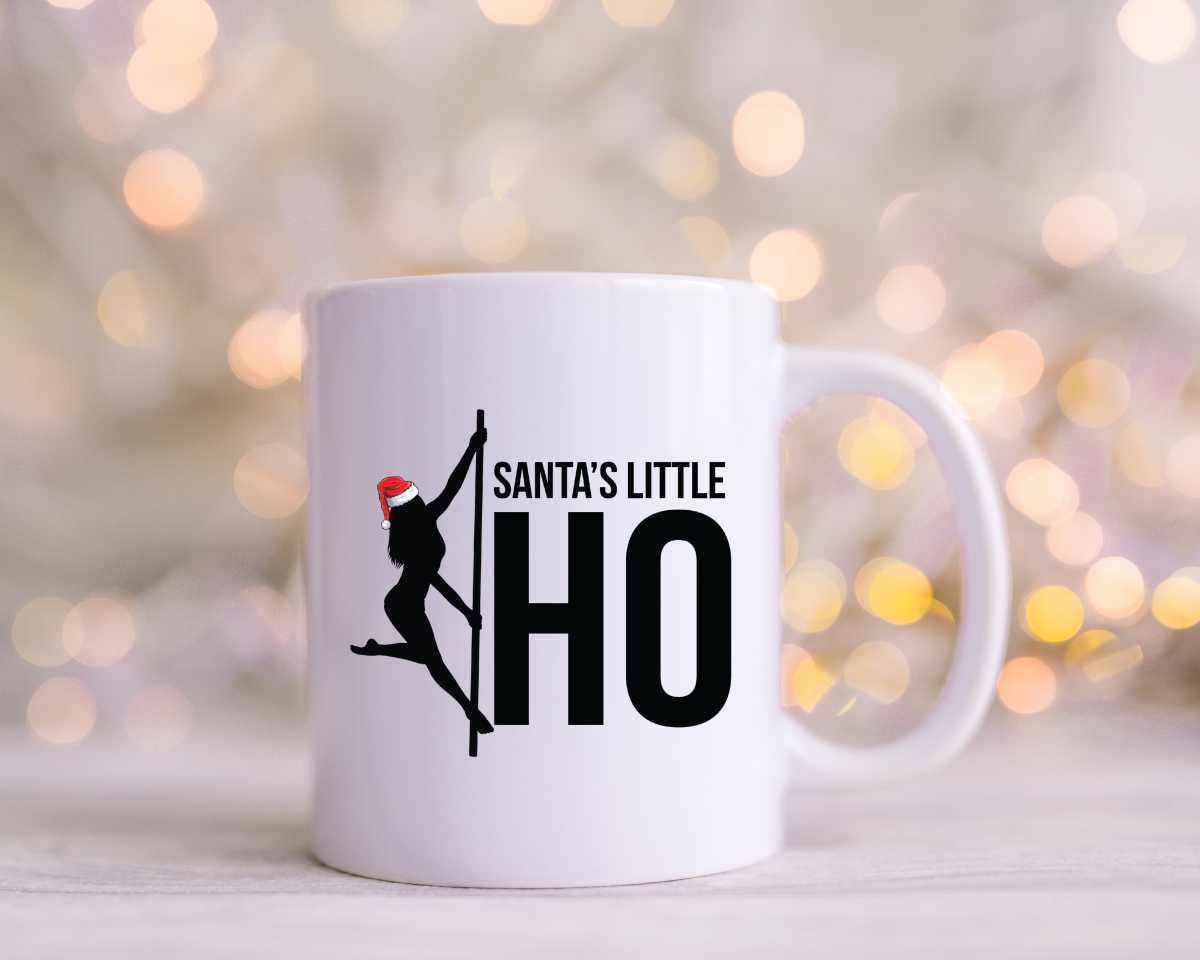 Santa's Little Ho Christmas Coffee Mug