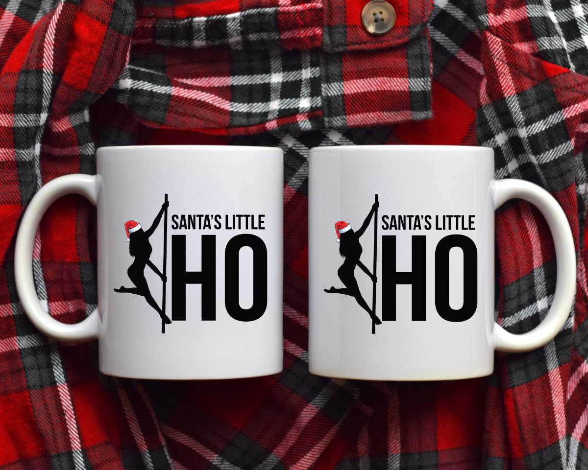 Santa's Little Ho Christmas Coffee Mug