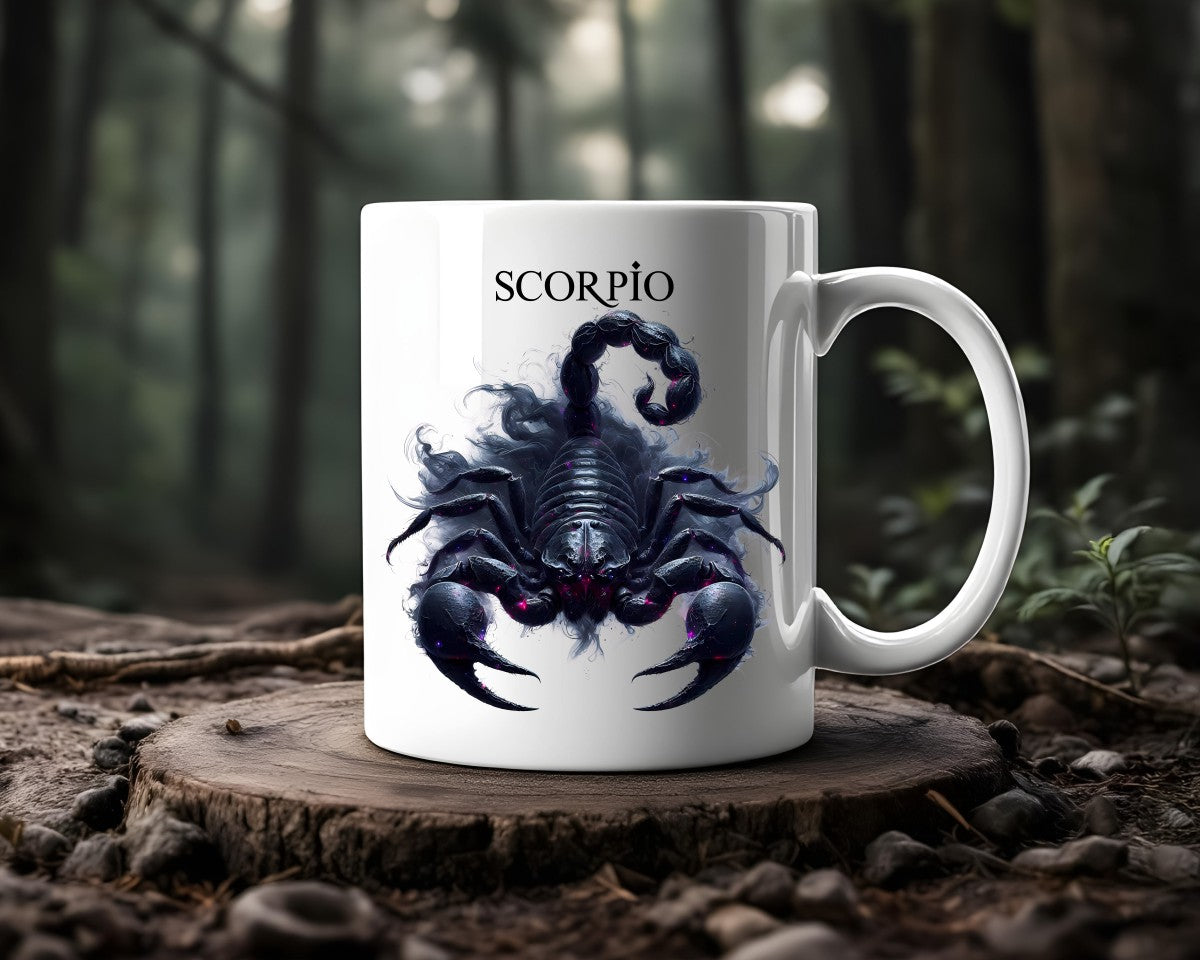 Scorpio Zodiac Astrology Sign Coffee Mugs