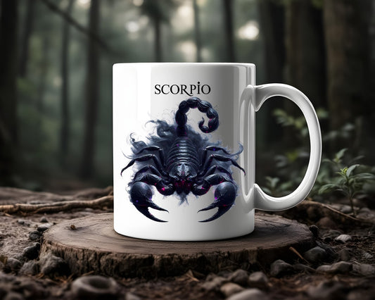 Scorpio Zodiac Astrology Sign Coffee Mugs