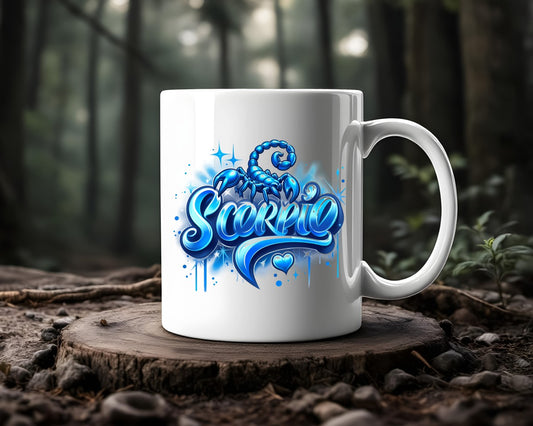 Scorpio Zodiac Astrology Signs Coffee Mug B